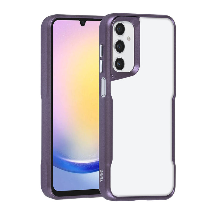 TUNIQ Samsung Galaxy A25 Back Cover hoesje Silicone - Paars-Hoesjes-Ilumina Benelux