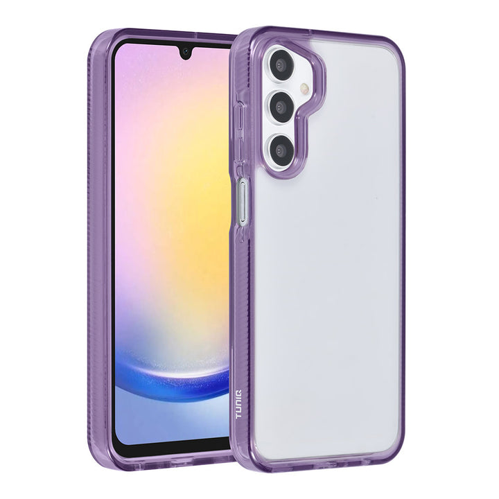 TUNIQ Samsung Galaxy A25 Backcover hoesje Silicone - Paars-Hoesjes-Ilumina Benelux