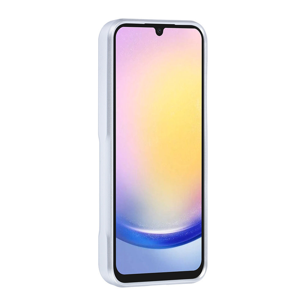 TUNIQ Samsung Galaxy A25 Backcover hoesje Silicone - Zilver-Hoesjes-Ilumina Benelux