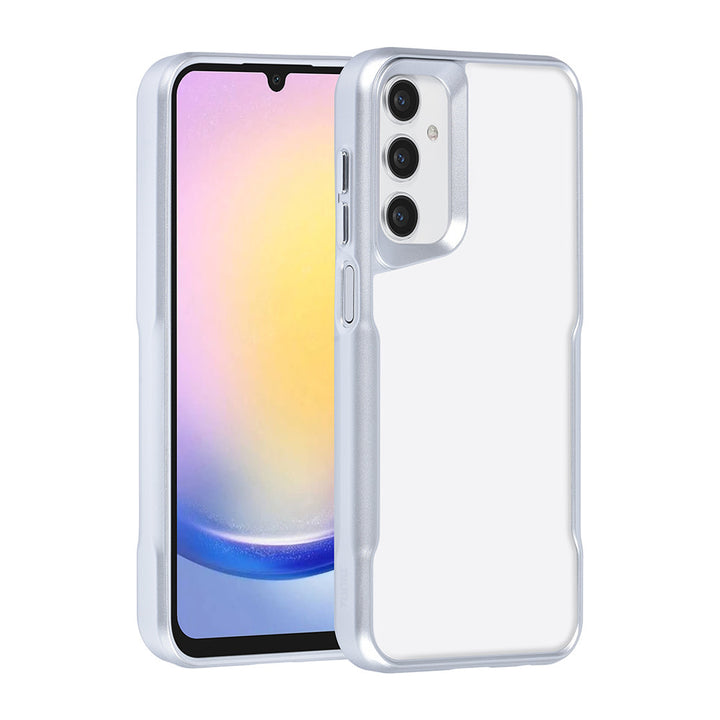 TUNIQ Samsung Galaxy A25 Backcover hoesje Silicone - Zilver-Hoesjes-Ilumina Benelux