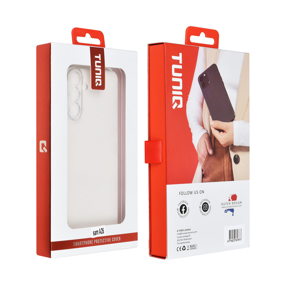 TUNIQ Samsung Galaxy A26 5G Backcover hoesje - Transparant-Hoesjes-Ilumina Benelux