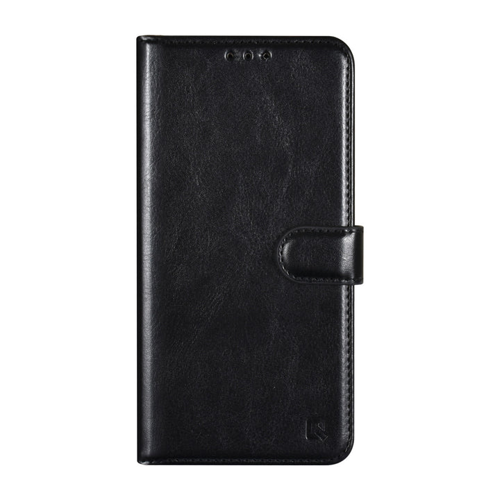 TUNIQ Samsung Galaxy A34 5G Book Case hoesje - Pasjeshouder voor 3 pasjes - Magneetsluiting - Hanger - Zwart-Hoesjes-Ilumina Benelux