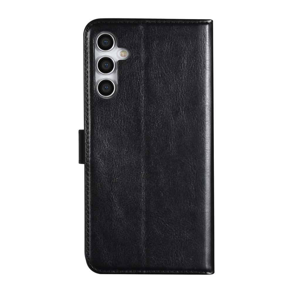 TUNIQ Samsung Galaxy A34 5G Book Case hoesje - Pasjeshouder voor 3 pasjes - Magneetsluiting - Hanger - Zwart-Hoesjes-Ilumina Benelux