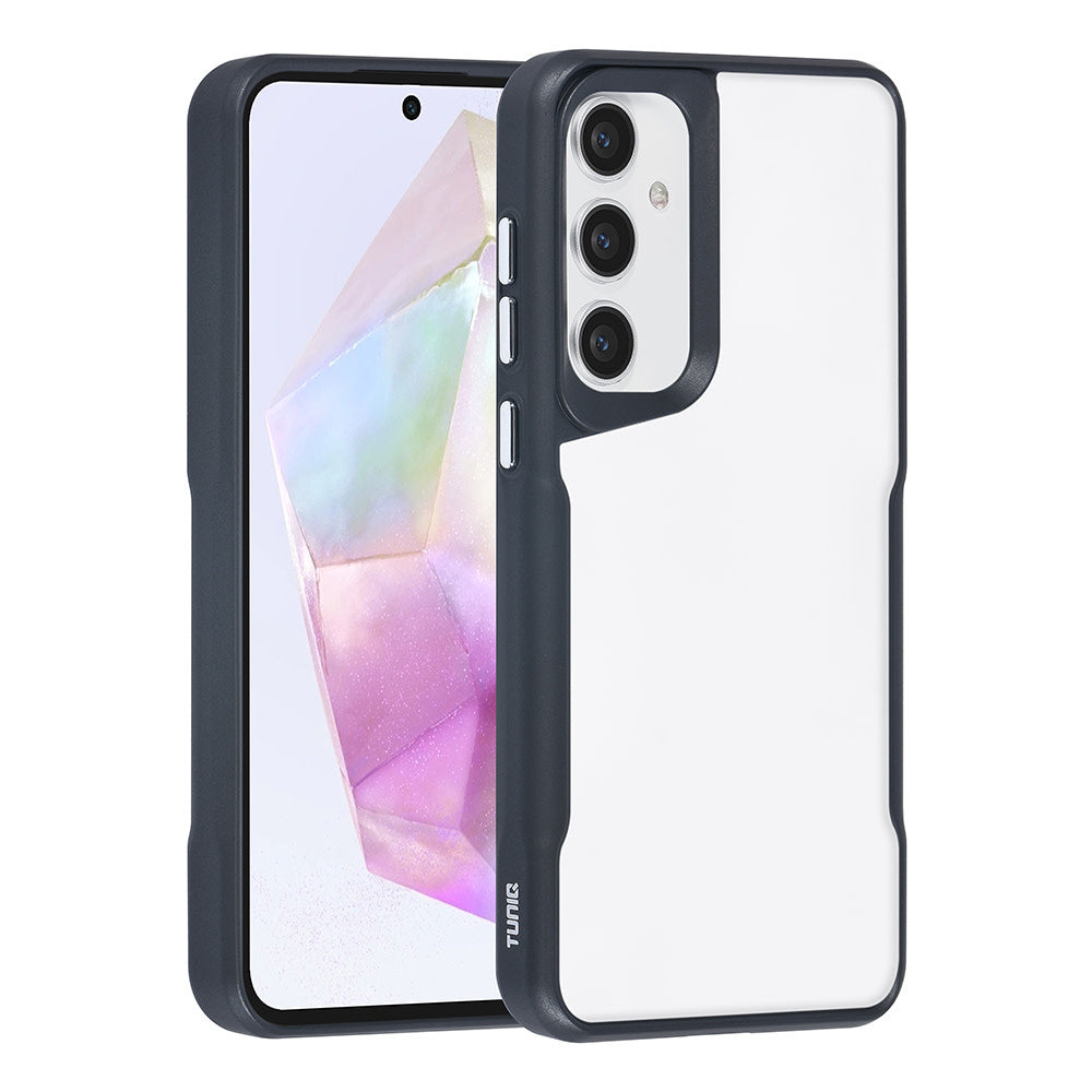 TUNIQ Samsung Galaxy A35 Back Cover hoesje Silicone - Zwart-Hoesjes-Ilumina Benelux