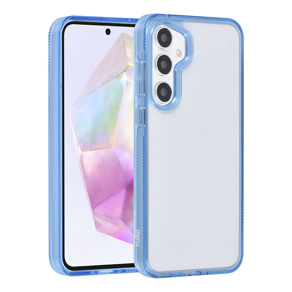 TUNIQ Samsung Galaxy A35 Backcover hoesje Silicone - Blauw-Hoesjes-Ilumina Benelux