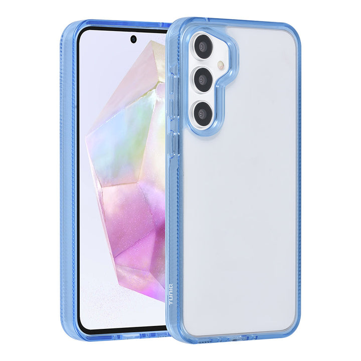 TUNIQ Samsung Galaxy A35 Backcover hoesje Silicone - Blauw-Hoesjes-Ilumina Benelux