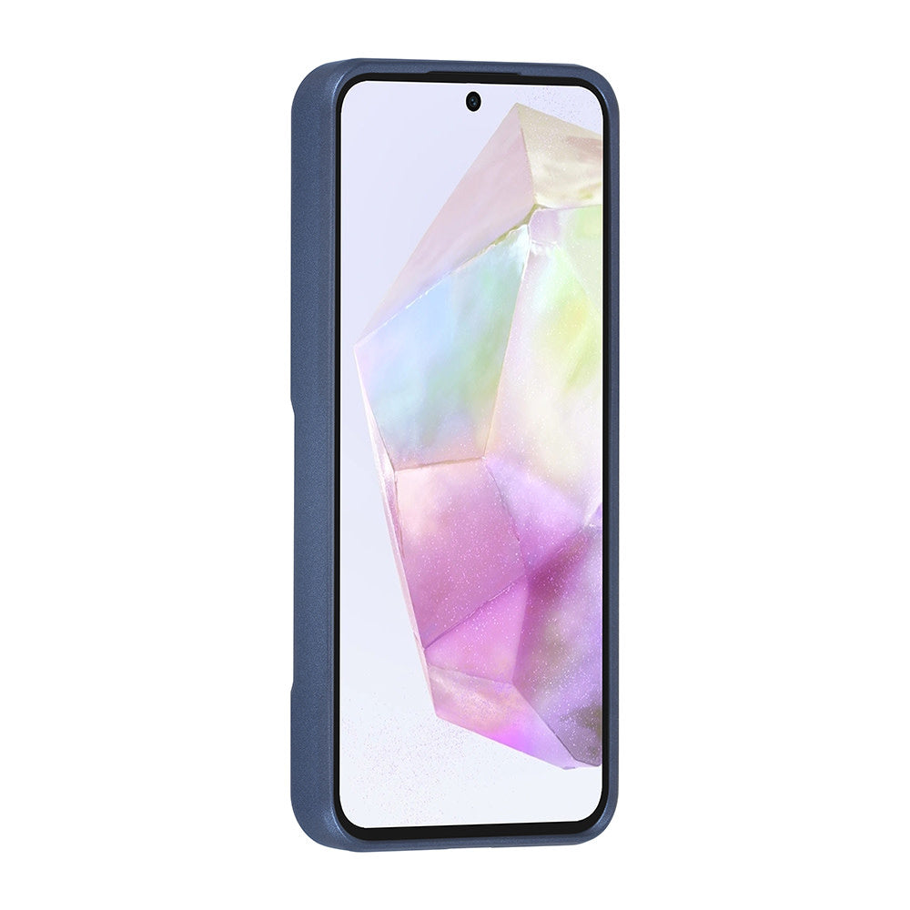 TUNIQ Samsung Galaxy A35 Backcover hoesje Silicone - DonkerBlauw-Hoesjes-Ilumina Benelux
