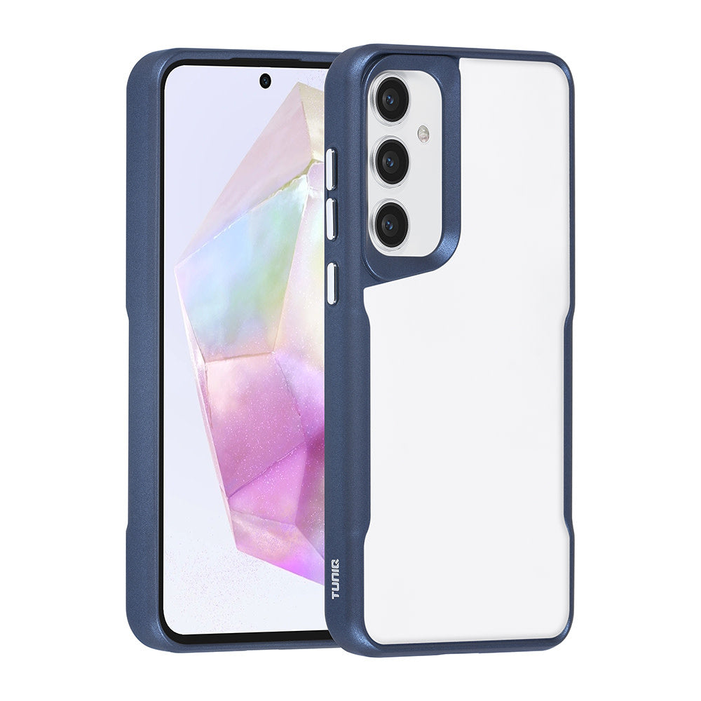 TUNIQ Samsung Galaxy A35 Backcover hoesje Silicone - DonkerBlauw-Hoesjes-Ilumina Benelux