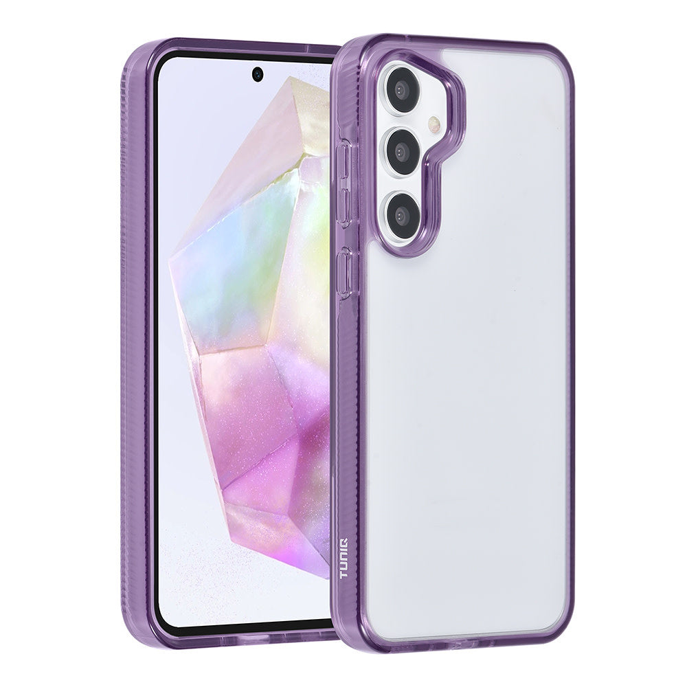 TUNIQ Samsung Galaxy A35 Backcover hoesje Silicone - Paars-Hoesjes-Ilumina Benelux