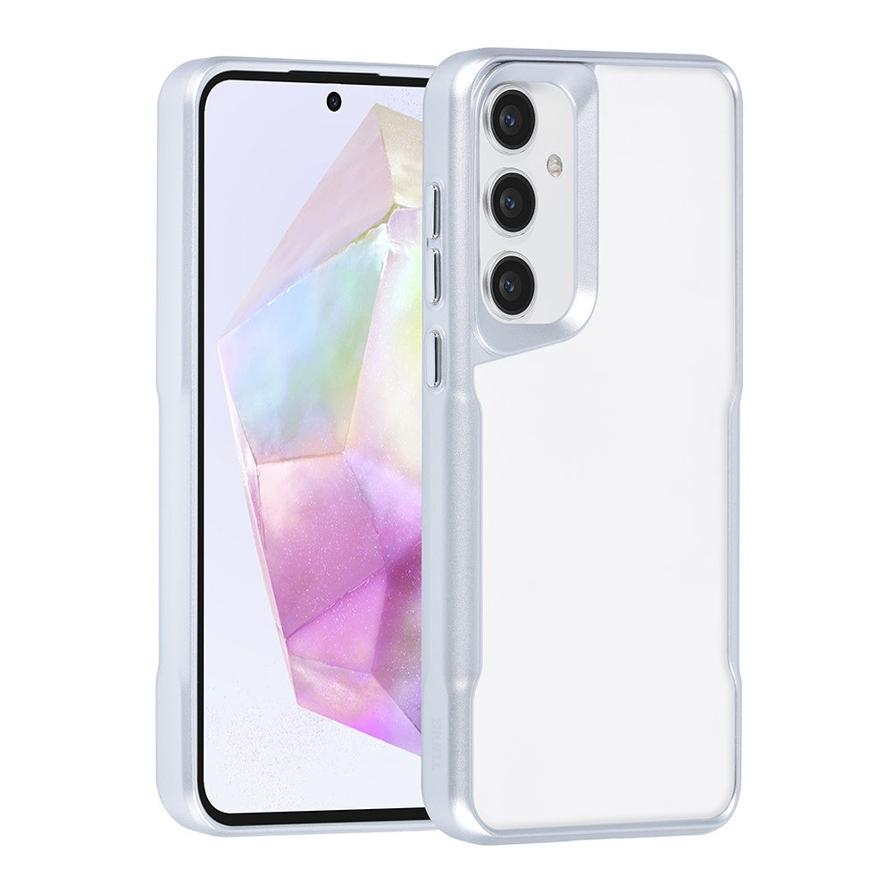 TUNIQ Samsung Galaxy A35 Backcover hoesje Silicone - Zilver-Hoesjes-Ilumina Benelux