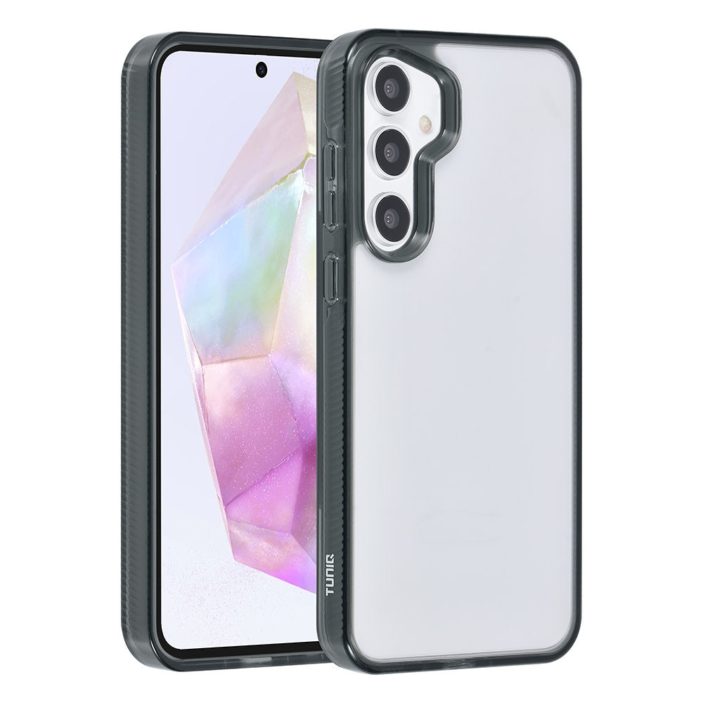 TUNIQ Samsung Galaxy A35 Backcover hoesje Silicone - Zwart-Hoesjes-Ilumina Benelux