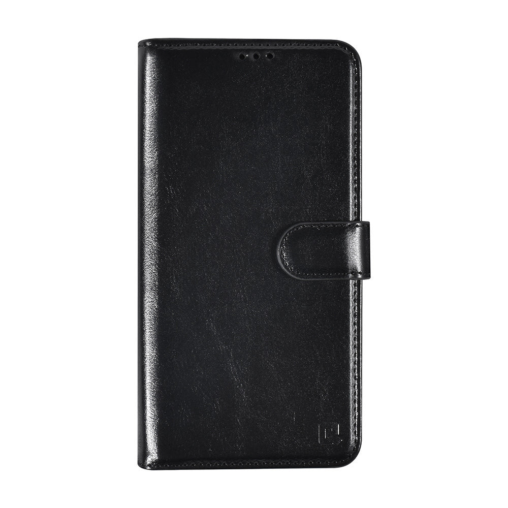 TUNIQ Samsung Galaxy A35 Book Case hoesje - Pasjeshouder voor 3 pasjes - Magneetsluiting - Hanger - Zwart-Hoesjes-Ilumina Benelux