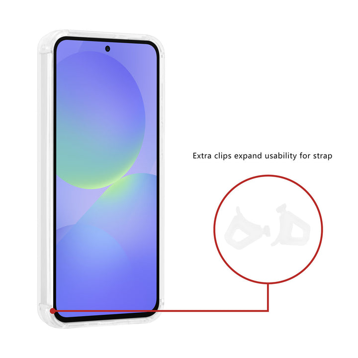 TUNIQ Samsung Galaxy A36 Backcover hoesje - Magsafe - Antishock - Transparant-Hoesjes-Ilumina Benelux