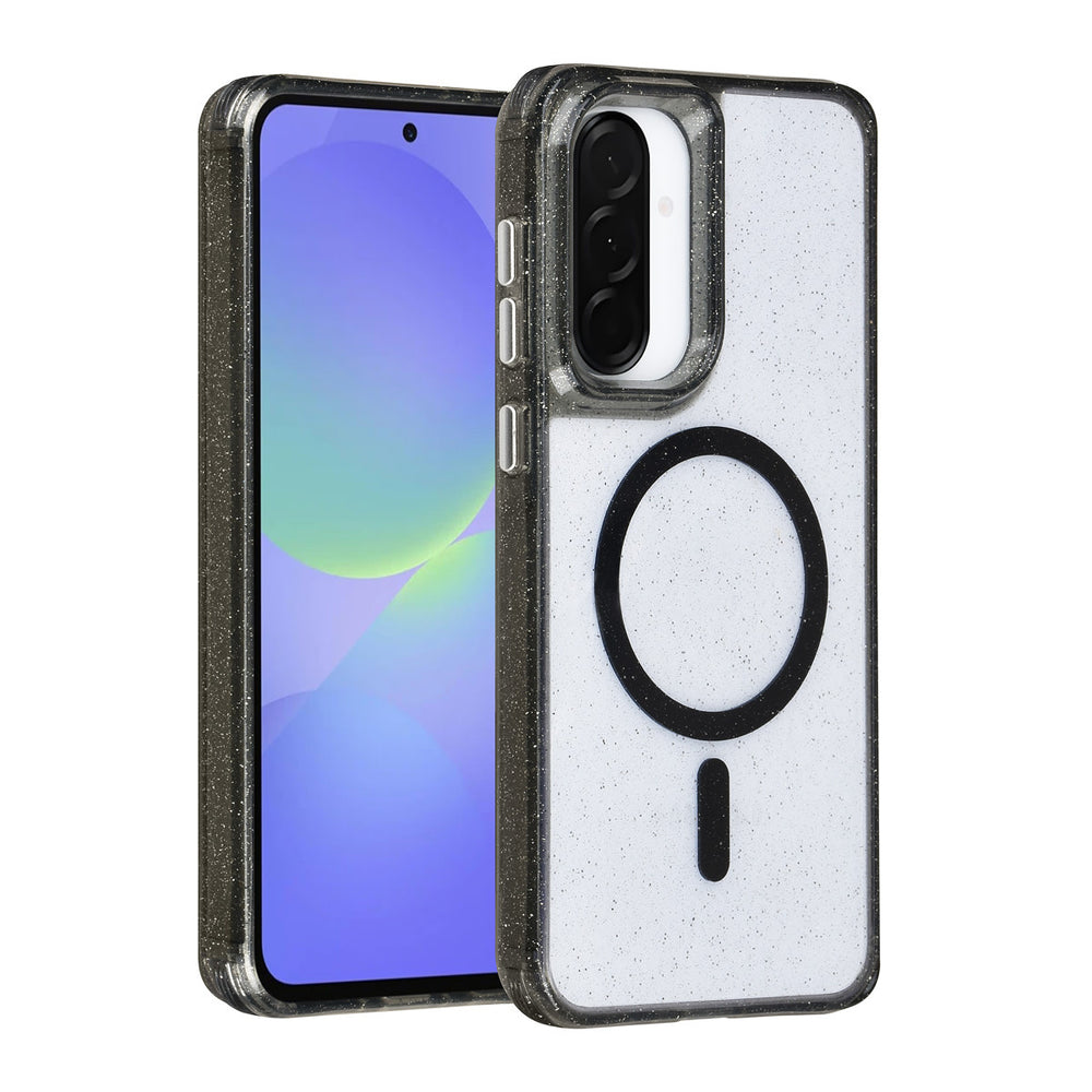 TUNIQ Samsung Galaxy A36 Backcover hoesje - Magsafe - Glitter - Hanger - Zwart-Hoesjes-Ilumina Benelux