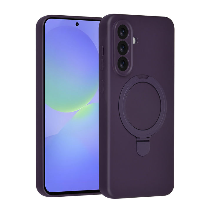 TUNIQ Samsung Galaxy A36 Backcover hoesje - Magsafe With Ring Stand - Hanger - Grape Purple-Hoesjes-Ilumina Benelux