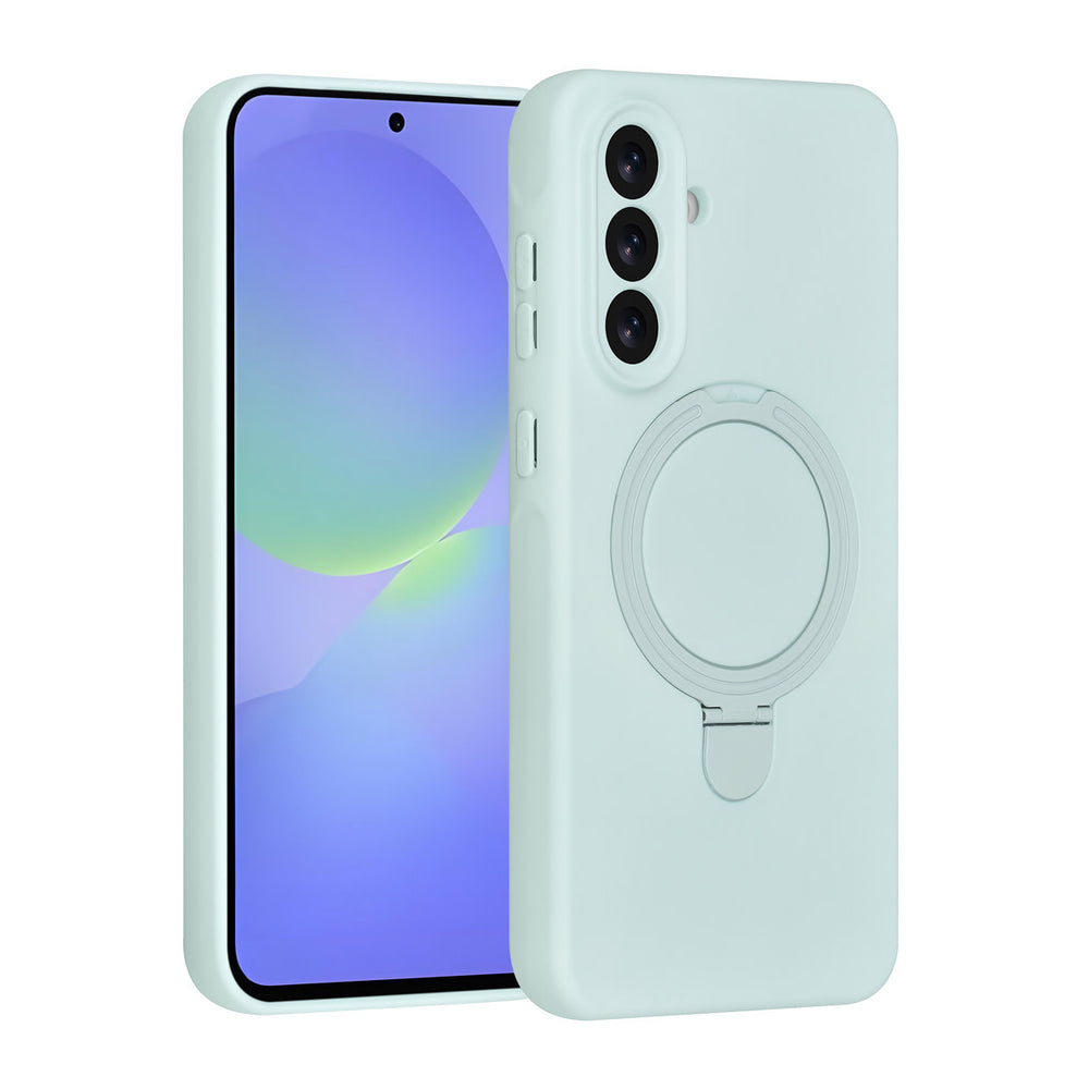 TUNIQ Samsung Galaxy A36 Backcover hoesje - Magsafe With Ring Stand - Hanger - Mint Green-Hoesjes-Ilumina Benelux