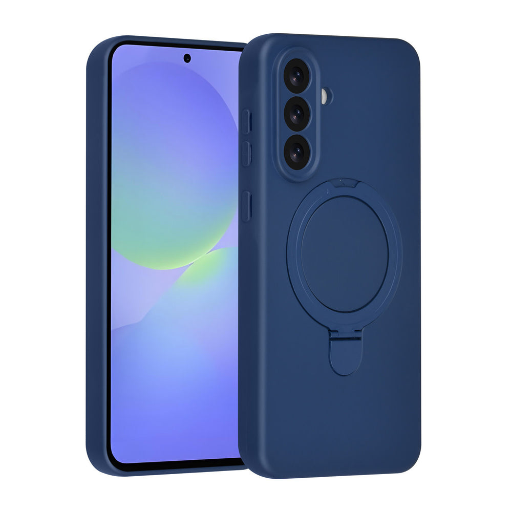 TUNIQ Samsung Galaxy A36 Backcover hoesje - Magsafe With Ring Stand - Hanger - Navy Blue-Hoesjes-Ilumina Benelux