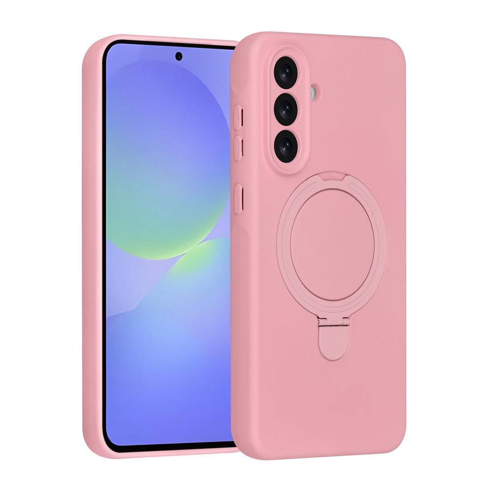 TUNIQ Samsung Galaxy A36 Backcover hoesje - Magsafe With Ring Stand - Hanger - Sakura Pink-Hoesjes-Ilumina Benelux