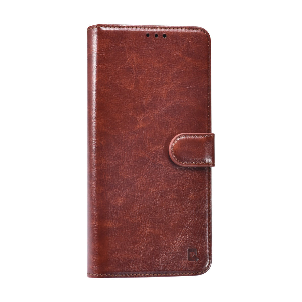 TUNIQ Samsung Galaxy A36 Book Case hoesje - Pasjeshouder voor 3 pasjes - Hanger - Bruin-Hoesjes-Ilumina Benelux