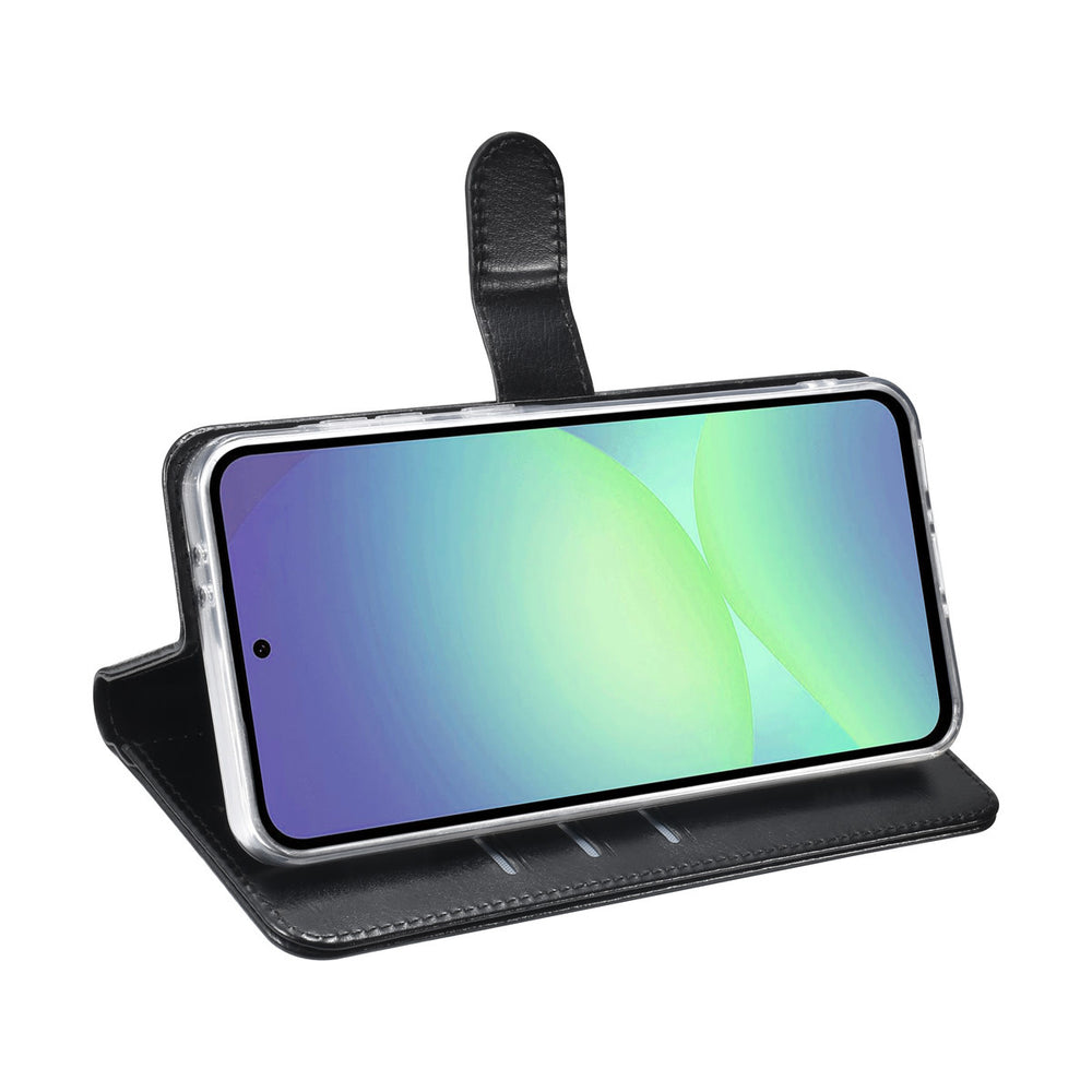 TUNIQ Samsung Galaxy A36 Book Case hoesje - Pasjeshouder voor 3 pasjes - Hanger - Zwart-Hoesjes-Ilumina Benelux