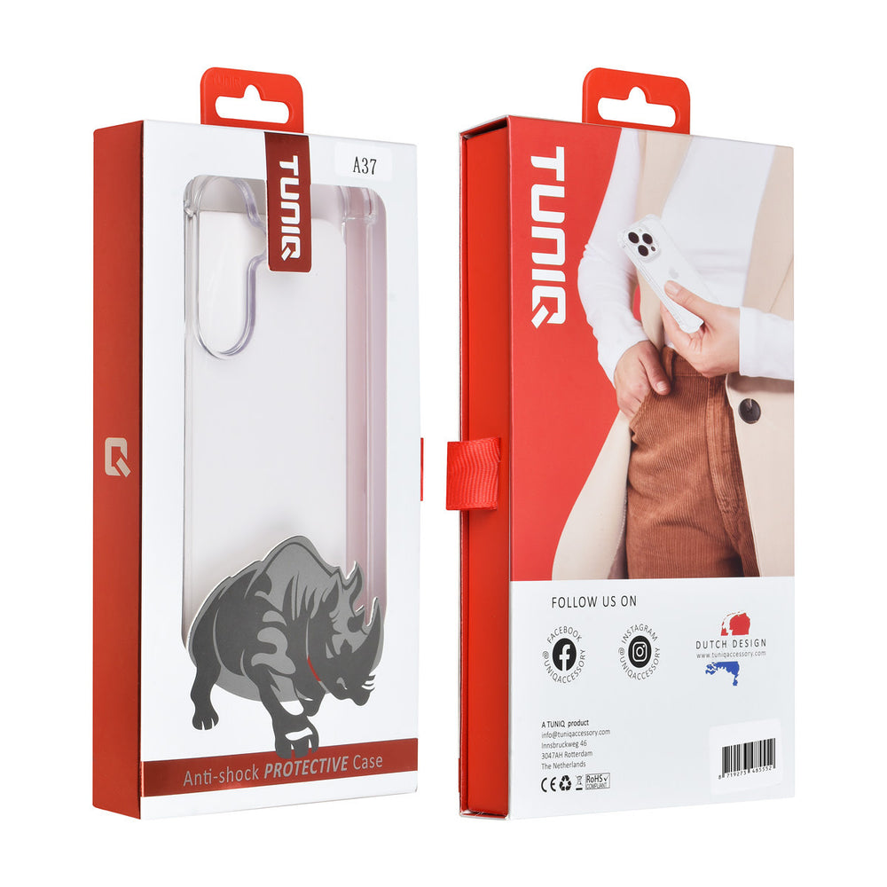 TUNIQ Samsung Galaxy A37 Backcover hoesje - Transparant - Antishock-Hoesjes-Ilumina Benelux