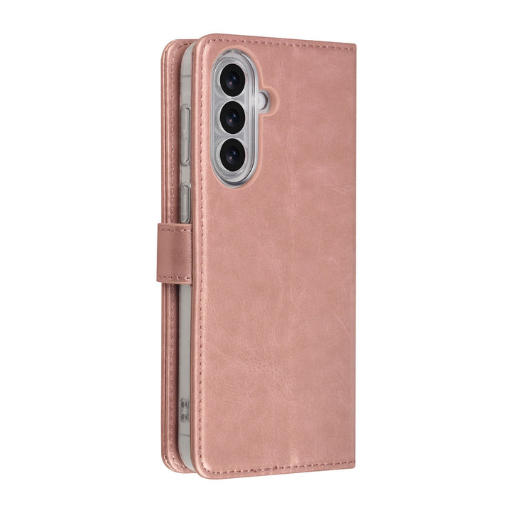 TUNIQ Samsung Galaxy A37 Book Case hoesje - Pasjeshouder voor 3 pasjes - Magneetsluiting - Hanger - Rose Gold-Hoesjes-Ilumina Benelux