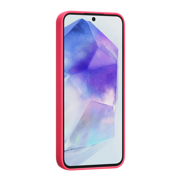 TUNIQ Samsung Galaxy A55 Backcover hoesje - Felroze-Hoesjes-Ilumina Benelux
