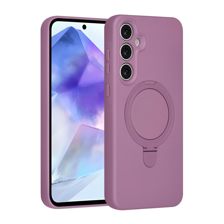 TUNIQ Samsung Galaxy A55 Backcover hoesje - Magsafe With Ring Stand - Hanger - Sunset Purple-Hoesjes-Ilumina Benelux