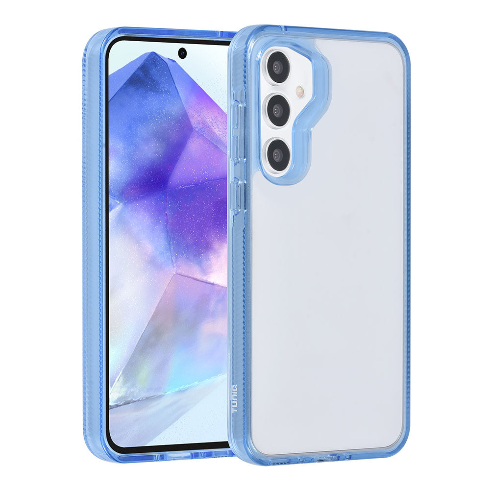 TUNIQ Samsung Galaxy A55 Backcover hoesje Silicone - Blauw-Hoesjes-Ilumina Benelux