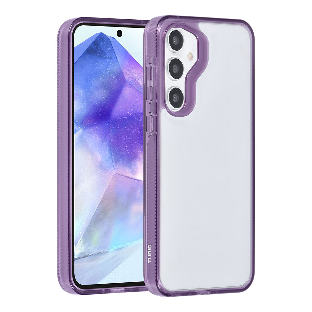 TUNIQ Samsung Galaxy A55 Backcover hoesje Silicone - Paars-Hoesjes-Ilumina Benelux