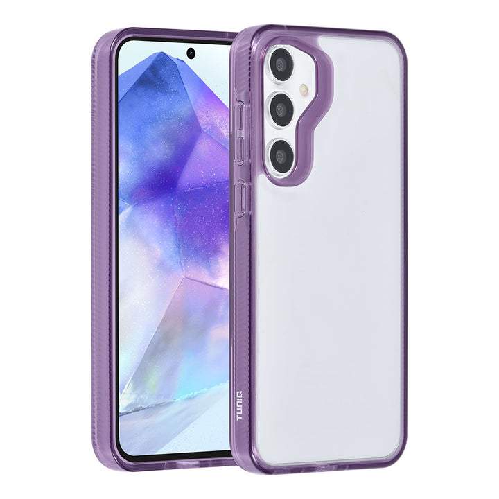 TUNIQ Samsung Galaxy A55 Backcover hoesje Silicone - Paars-Hoesjes-Ilumina Benelux