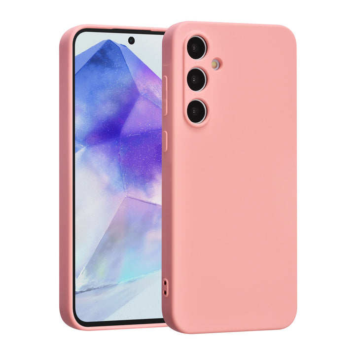 TUNIQ Samsung Galaxy A55 Backcover hoesje - Zalmroze-Hoesjes-Ilumina Benelux