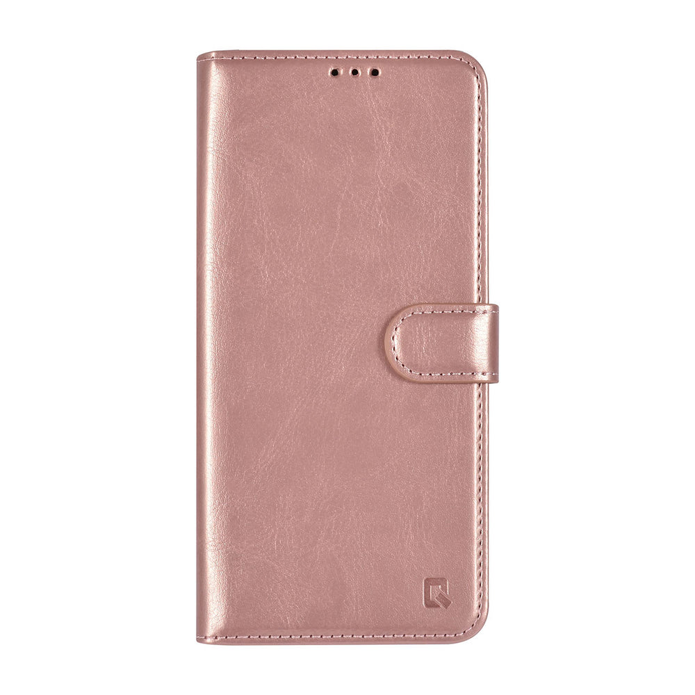 TUNIQ Samsung Galaxy A55 Book Case hoesje - Pasjeshouder voor 3 pasjes - Magneetsluiting - Hanger -Rose Gold-Hoesjes-Ilumina Benelux