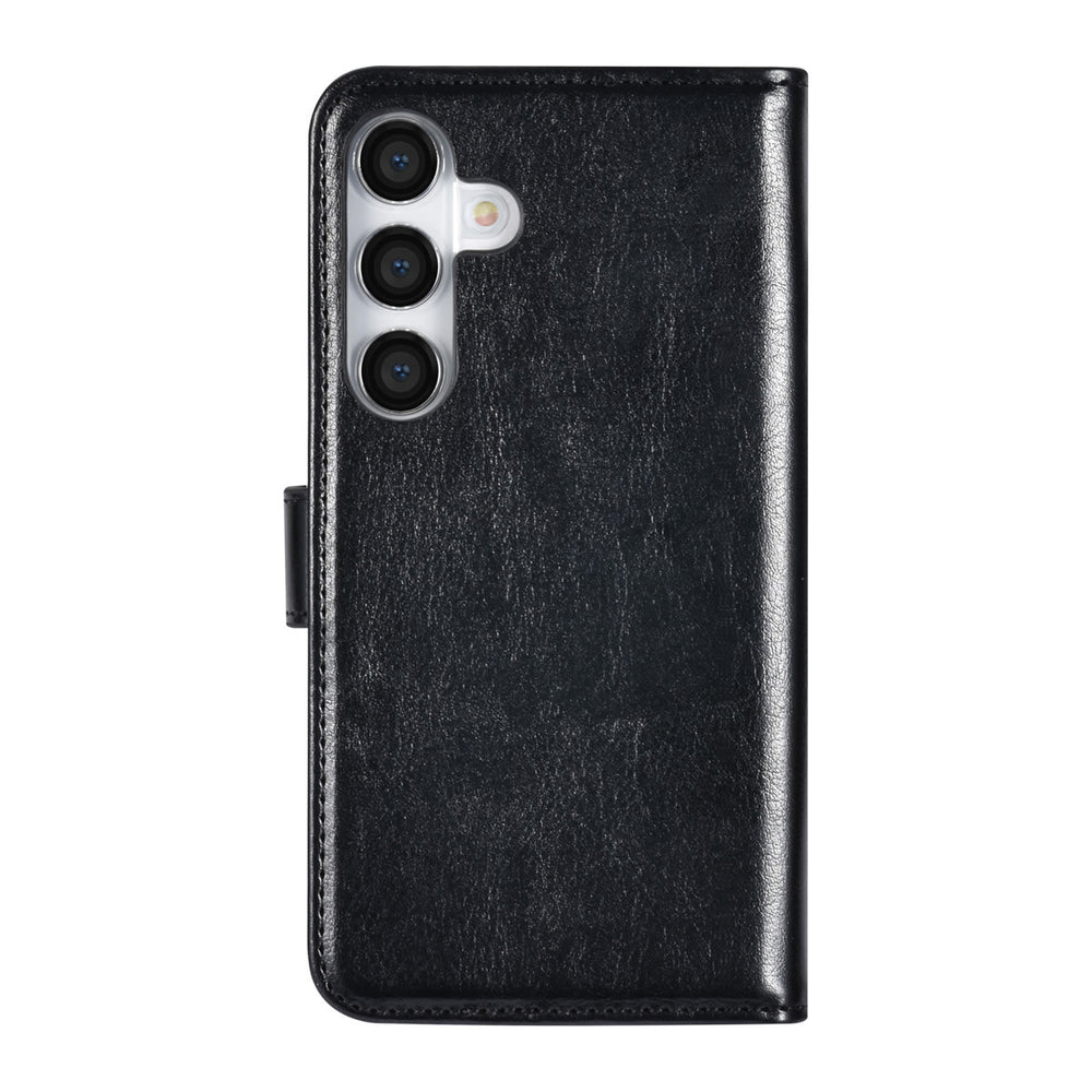 TUNIQ Samsung Galaxy A55 Book Case hoesje - Pasjeshouder voor 3 pasjes - Magneetsluiting - Hanger - Zwart-Hoesjes-Ilumina Benelux