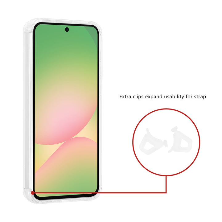 TUNIQ Samsung Galaxy A56 Backcover hoesje - Magsafe - Antishock - Transparant-Hoesjes-Ilumina Benelux