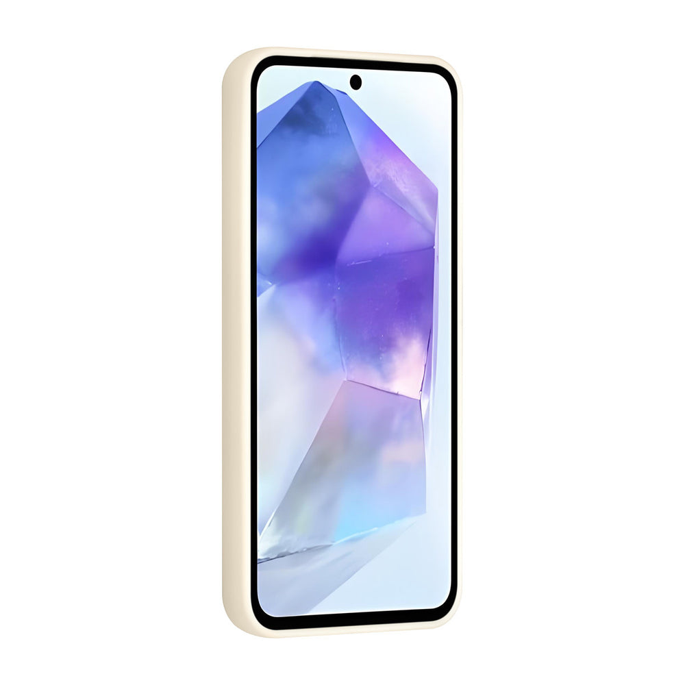 TUNIQ Samsung Galaxy A56 Backcover hoesje - Magsafe With Ring Stand - Hanger - Antique White-Hoesjes-Ilumina Benelux