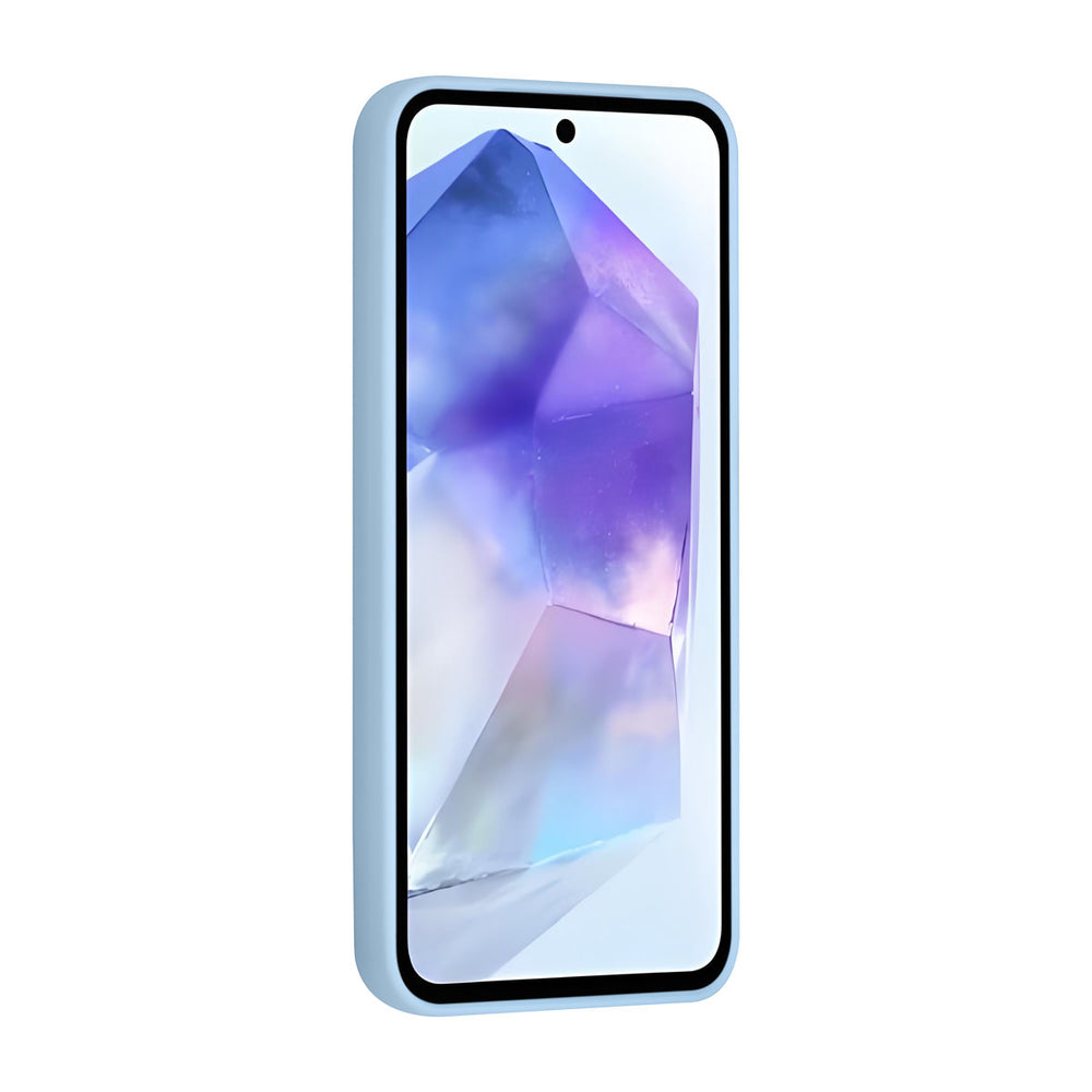 TUNIQ Samsung Galaxy A56 Backcover hoesje - Magsafe With Ring Stand - Hanger - Baby Blue-Hoesjes-Ilumina Benelux