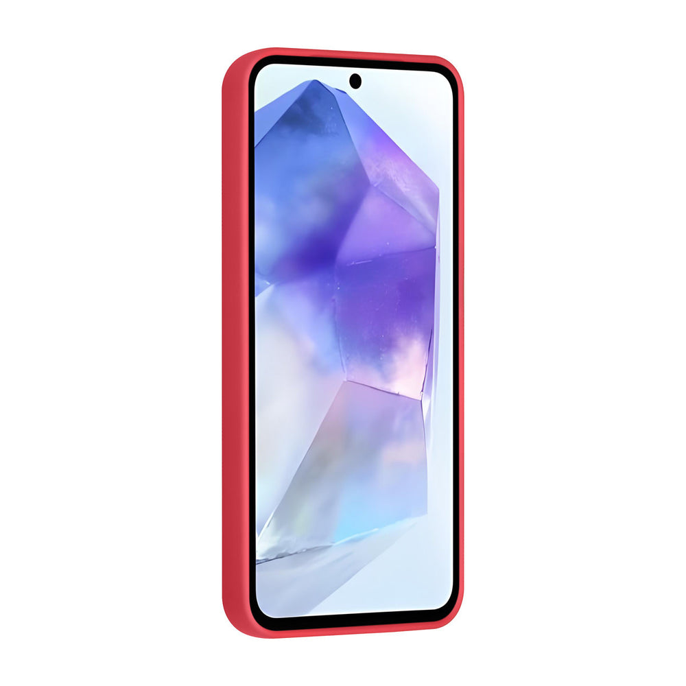 TUNIQ Samsung Galaxy A56 Backcover hoesje - Magsafe With Ring Stand - Hanger - Cherry Red-Hoesjes-Ilumina Benelux