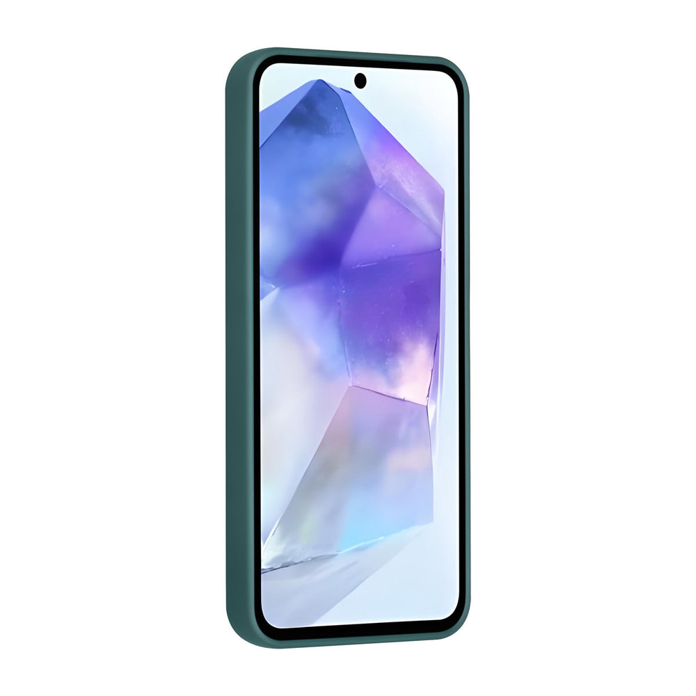 TUNIQ Samsung Galaxy A56 Backcover hoesje - Magsafe With Ring Stand - Hanger - DonkerGroen-Hoesjes-Ilumina Benelux
