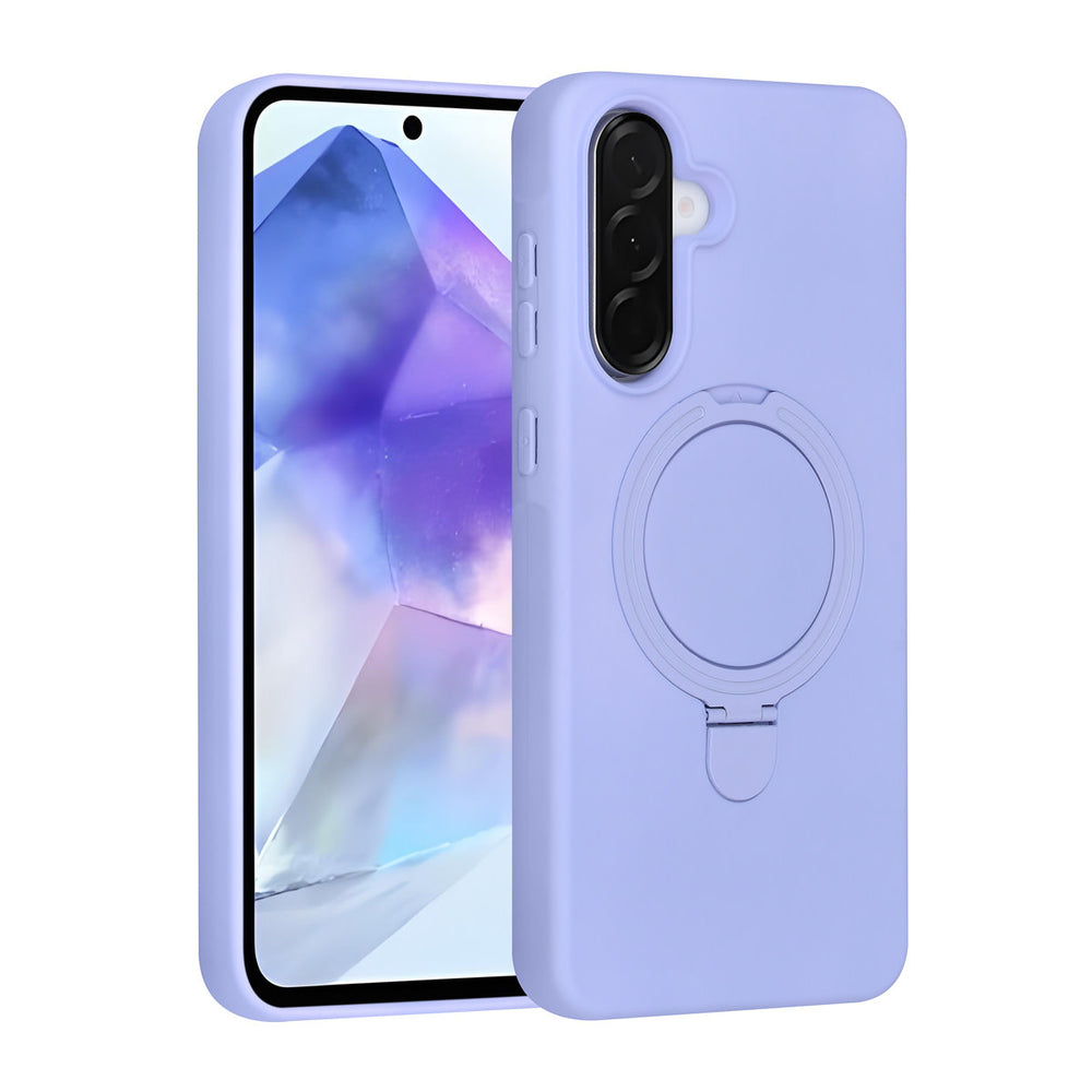 TUNIQ Samsung Galaxy A56 Backcover hoesje - Magsafe With Ring Stand - Hanger - Lila-Hoesjes-Ilumina Benelux