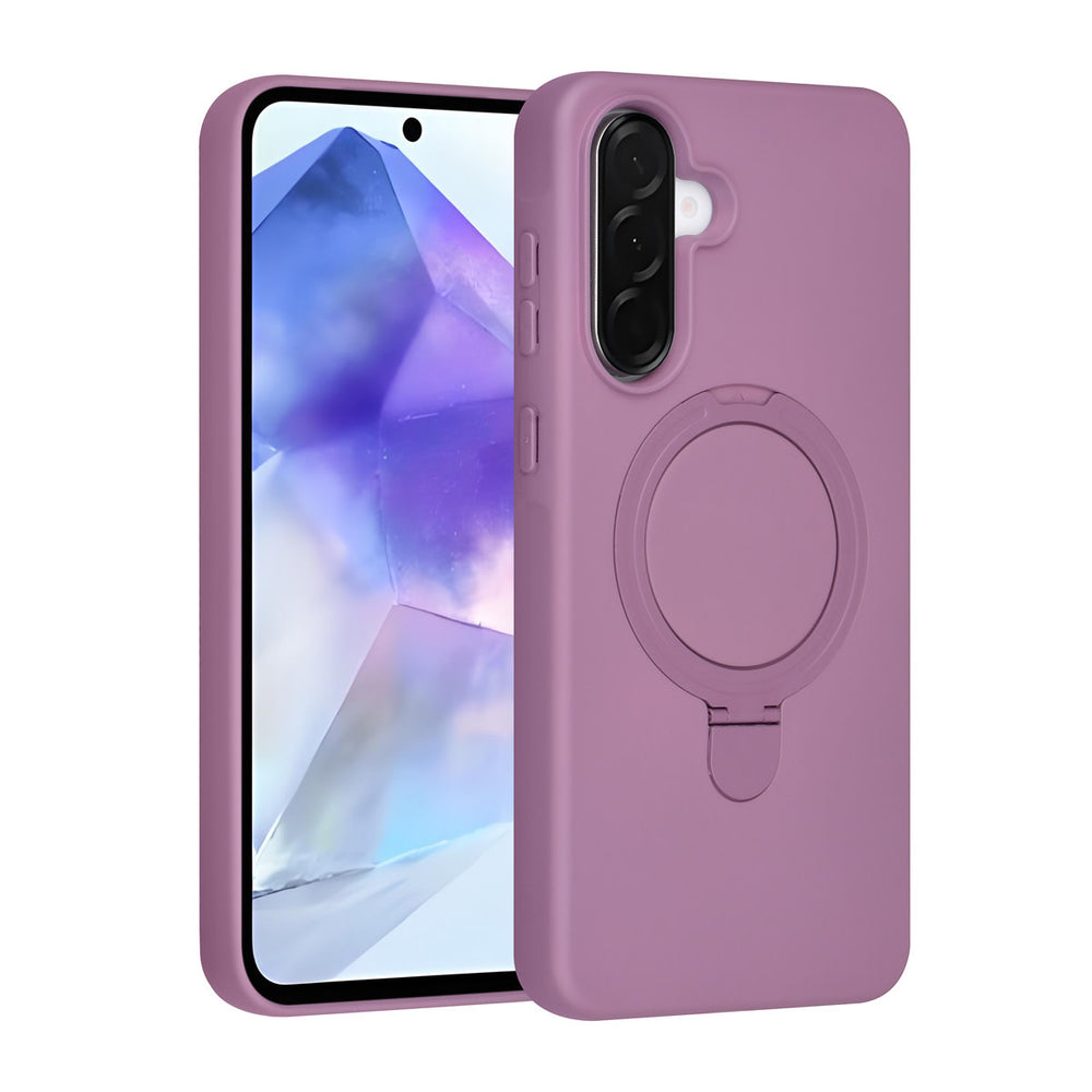 TUNIQ Samsung Galaxy A56 Backcover hoesje - Magsafe With Ring Stand - Hanger - Sunset Purple-Hoesjes-Ilumina Benelux