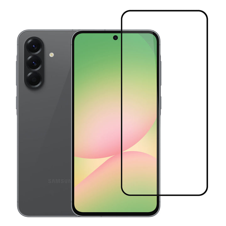 TUNIQ Samsung Galaxy A56 Screenprotector - 10D Full coverage Screenprotector - Zwarte Rand-Screenprotectors-Ilumina Benelux