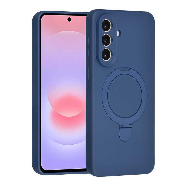 TUNIQ Samsung Galaxy A57 Backcover hoesje - Magsafe With Ring Stand - Hanger - Navy Blue-Hoesjes-Ilumina Benelux