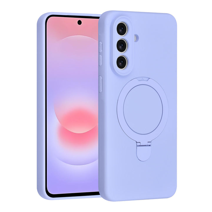 TUNIQ Samsung Galaxy A57 Backcover hoesje - Magsafe With Ring Stand - Hanger - Paars-Hoesjes-Ilumina Benelux