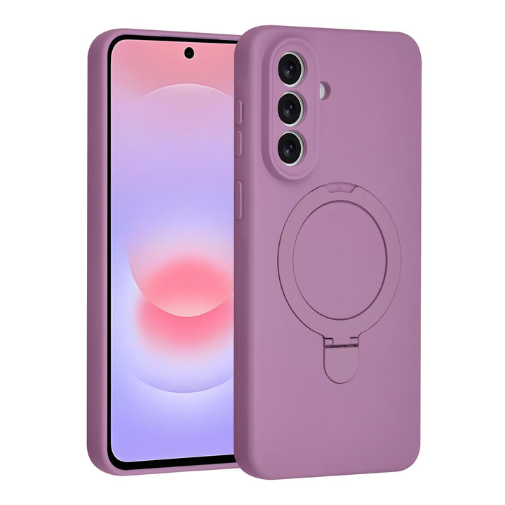TUNIQ Samsung Galaxy A57 Backcover hoesje - Magsafe With Ring Stand - Hanger - Sunset Purple-Hoesjes-Ilumina Benelux