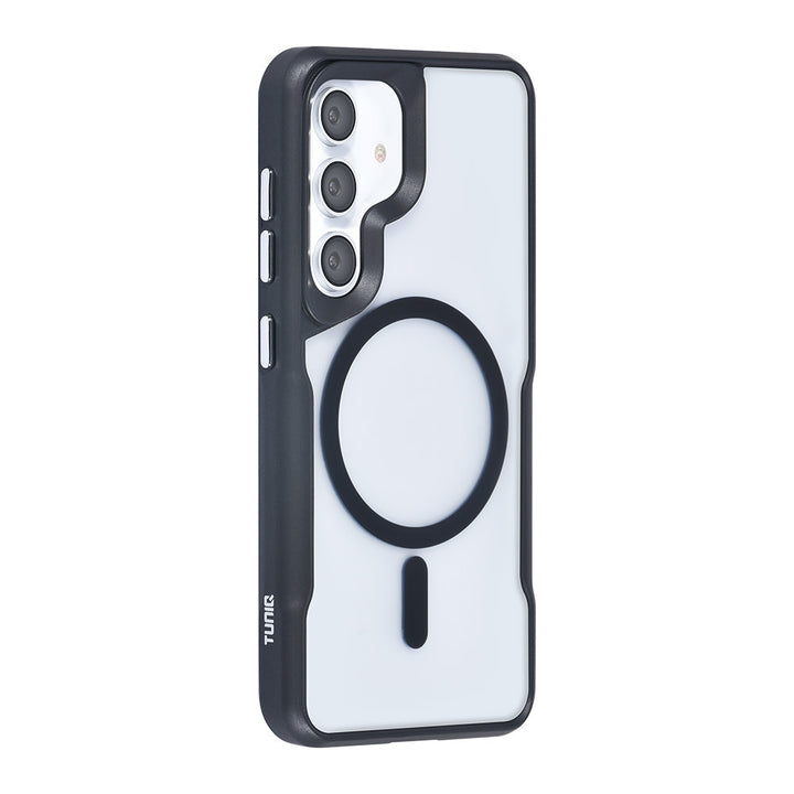 TUNIQ Samsung Galaxy S24 Back Cover hoesje Magsafe silicone - Zwart-Hoesjes-Ilumina Benelux