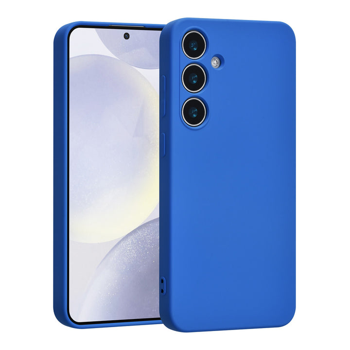 TUNIQ Samsung Galaxy S24 Backcover hoesje - Diepblauw-Hoesjes-Ilumina Benelux