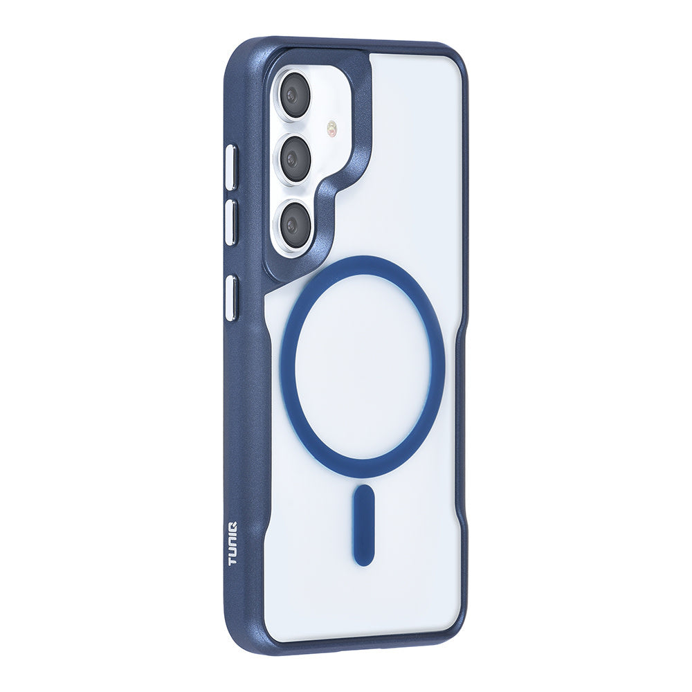 TUNIQ Samsung Galaxy S24 Backcover hoesje Magsafe silicone - DonkerBlauw-Hoesjes-Ilumina Benelux