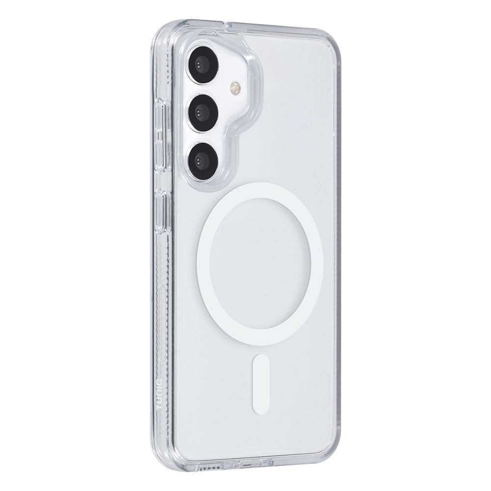 TUNIQ Samsung Galaxy S24 Backcover hoesje Magsafe silicone - Wit-Hoesjes-Ilumina Benelux