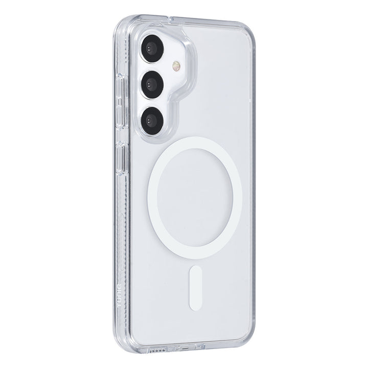 TUNIQ Samsung Galaxy S24 Backcover hoesje Magsafe silicone - Wit-Hoesjes-Ilumina Benelux